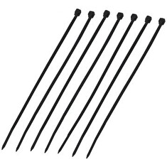 DATACOM Stahovací páska (3.6x300) černá 100ks