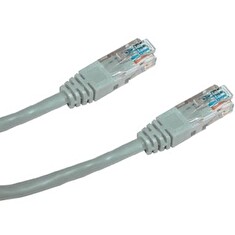 DATACOM Patch kabel UTP CAT5E 15m šedý