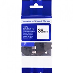 PRINTLINE kompatibilní páska s Brother TZE-761, 36mm, černý tisk / zelený podklad