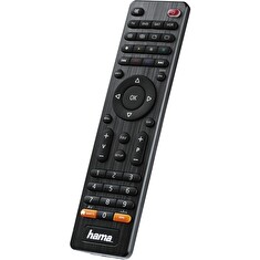 HAMA univerzální dálkový ovladač 4v1/ pro více než 1000 značek/ SMART TV/ černý