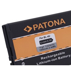 PATONA baterie pro mobilní telefon Nokia BL-4U 1200mAh 3,7V Li-Ion