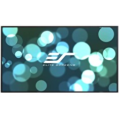 ELITE SCREENS plátno v pevném rámu 100" (254cm)/ 16:9/ 124,9×223,7cm/ gain 1.1/ CineWhite/ bezrámové
