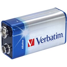 VERBATIM alkalická baterie 9V (6LR61)/ blister 1ks