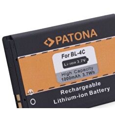 PATONA baterie pro mobilní telefon Nokia BL-4C 1000mAh 3,7V Li-Ion