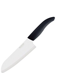 KYOCERA keramický profesionální kuchňský nůž s bílou čepelí 16 cm/ černá rukojeť