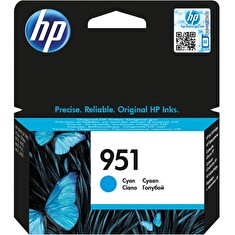 HP inkoustová kazeta 951 azurová CN050AE originál
