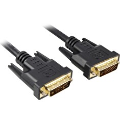 PremiumCord DVI-D propojovací kabel/ dual-link/ DVI(24+1)/ MM/ 2m/ černý