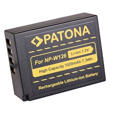 PATONA baterie pro foto Fuji NP-W126 1100mAh Li-Ion