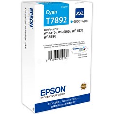Epson inkoustová náplň/ C13T789240/ WF-5620/ WF-5690/ XXL/ azurová