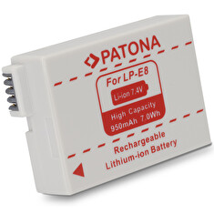 PATONA baterie pro foto Canon LP-E8 950mAh