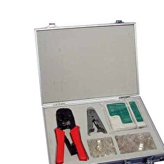 DATACOM NETWORK KIT 1 (krimp 8p+6p, Stripper, Tester, plugy)