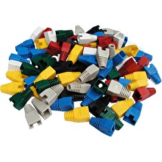 DATACOM ochrana pro plug RJ45 s výřezem modrý