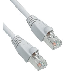 Solarix/Signamax Patch kabel UTP c5e 1m šedá, s ochranou, C5E-114GY-1MB
