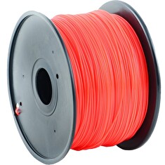 GEMBIRD 3D PLA plastové vlákno pro tiskárny, průměr 1,75 mm, 1kg, červené