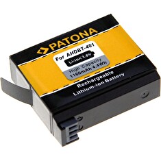 PATONA baterie pro videokameru GoPro Hero 4 AHDBT-401 1160mAh Li-Ion