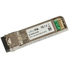 MikroTik optický modul SFP+, MM, 1/10Gbit, 850nm, LC duplex; dosah 300m