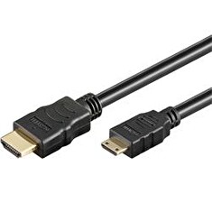 PremiumCord Kabel 4K HDMI A - HDMI mini C, 1m