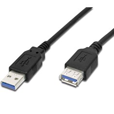 PremiumCord Prodlužovací kabel USB 3.0 Super-speed 5Gbps A-A, MF, 9pin, 1m