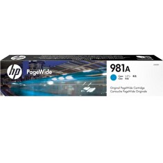 HP 981A - azurová inkoustová kazeta, J3M68A