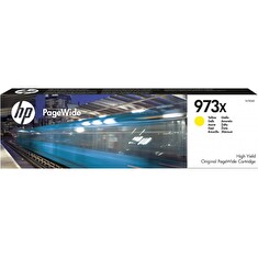HP inkoustová kazeta 973X žlutá F6T83AE originál