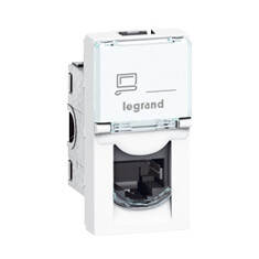 MOSAIC 1 x RJ45 utp c5e 1m bílá