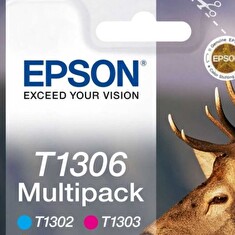 Epson inkoustová náplň/ Multipack T1306 DURABrite Ultra Ink/ 3x barvy