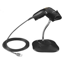 Zebra/Motorola čtečka LS1203, snímač čarového kódu, KIT, black, USB