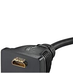 PremiumCord rozdvojka HDMI M - 2x F konektory/ 30cm/ černá