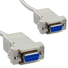 PREMIUMCORD Kabel sériový 5m Laplink (Canon 9F/9F, rozebírací, RS232)