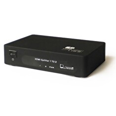 PREMIUMCORD HDMI splitter 1-2 porty kovový s napájením, 4K, FULL HD, 3D