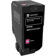 Lexmark - Vysoká výtěžnost - purpurová - originál - kazeta s barvivem LCCP, Lexmark Corporate - pro Lexmark CS725de, CS725dte