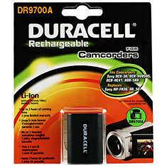 DURACELL Baterie - DR9700A pro Sony NP-FH30, černá, 650 mAh, 7.4V