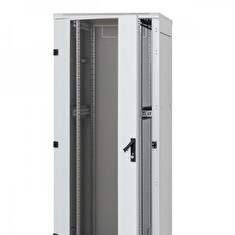 Rack Triton 19'' stojanový 18U/ 600x600 prosklené dveře, šedý