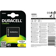 Baterie Duracell Olympus LI-40B, LI-42B, Nikon EN-EL10, Fujifilm NP-45 Li-Ion 3.7V 630mAh - neoriginální