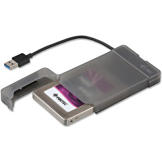 iTec USB 3.0 MySafe Easy, rámeček na externí pevný disk 6.4 cm / 2.5" pro SATA I/II/III HDD SSD, černý