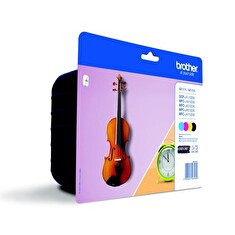 BROTHER inkoustová náplň LC-127XLVALBP/ multipack/ Černá + tři barvy