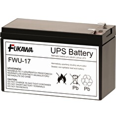 FUKAWA olověná baterie FWU17 do UPS APC/ náhradní baterie za RBC17/ 12V/ 9Ah/ životnost 5 let