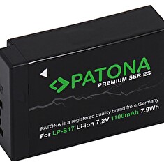 PATONA baterie pro foto Canon LP-E17 1100mAh Li-Ion Premium