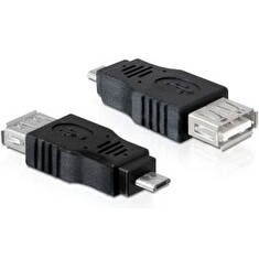 PremiumCord USB redukce A/female-MicroUSB/male