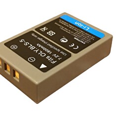TRX baterie Olympus/ 1800 mAh/ pro E-PL1s E-PL2/ E-PL3/ E-PL5/ E-PM1/ E-PM2/ E-P3/ OM-D/ E-M10, Stylus 1/ neoriginální