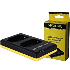 PATONA nabíječka Foto Dual Quick Panasonic DMW-BLC12 USB