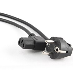 GEMBIRD Kabel napájecí pravoúhlý VDE 220/230V 1,8m