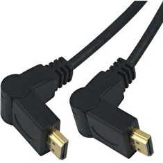 PremiumCord - HDMI kabel - HDMI (M) do HDMI (M) - 5 m - dvojnásobně stíněný - černá