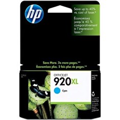 HP 920 XL - azurová inkoustová kazeta, CD972AE