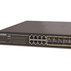 Planet GS-5220-16S8C L3 switch, 8x1Gb, 24x1Gb SFP, QoS