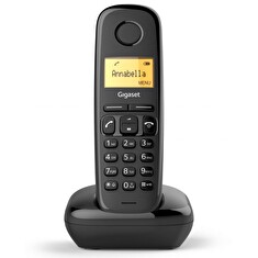 SIEMENS GIGASET A170 - DECT/GAP bezdrátový telefon, barva černá