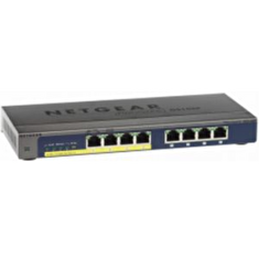 NETGEAR, 8PT POE/POE+GIGABIT UNMANAGED SWCH