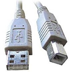 C-TECH Kabel USB A-B 3m 2.0, černý