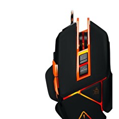 CANYON Optical gaming mouse, adjustable DPI setting 800/1000/1200/1600/2400/3200/4800/6400, LED backlight