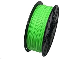 GEMBIRD Tisková struna (filament), PLA, 1,75mm, 1kg, fluorescentní, zelená